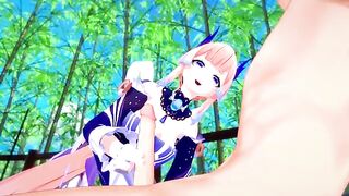 Kokomi gets her pussy full of cock in this hot Genshin Impact hentai