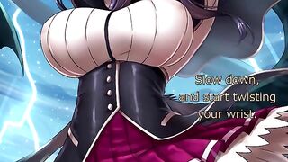Akeno’s affair is a steamy JOI scene featuring High School DxD’s seductive Akeno Himejima