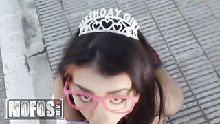 Jordi El Nino Polla surprises Kitty Love on her birthday with a present