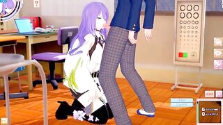 Play Koikatsu! game and fuck big tits VTuber Moona Hoshinova