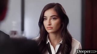 The hot woman Emily has anal sex with her boyfriend Seth