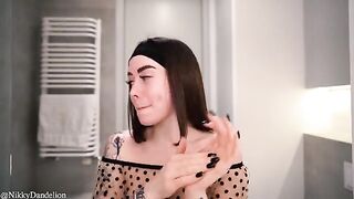 A girl woke up with a stranger in bed and got fucked hard