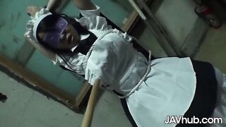 Busty Yui Satonaka gets her pussy railed by horny Japanese men in an intense JAVHub orgy