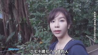 A couple gets fucked while on travel in this hot vlog