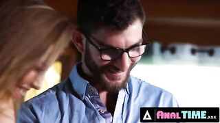 Hot MILF Britney Amber fucks with her friend’s husband in analtime scene
