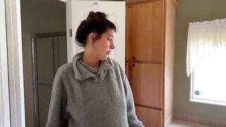 A pregnant woman tries to get a better housing deal from her landlord