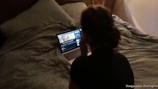 The best anal sex with perky tits stepmom as a birthday present - P.O.V