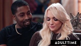 Kenna James gets a wild threesome experience with her husband and hot neighbor