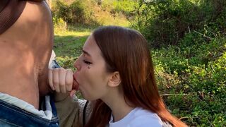 My stepsister is a complete slut. She sucks my dick everywhere, even in public