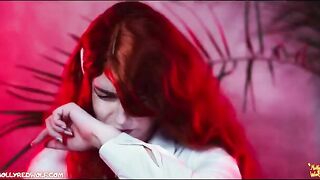 Redhead Hermione Granger gets fucked by a wolf in a steamy Hogwarts scene