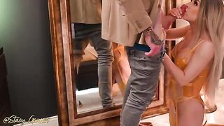 A lady is simply incredible, showcasing her skills in a steamy homemade video!