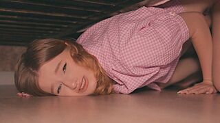 A stepsister is stuck in a tough spot, and her bro doesn’t give a fuck