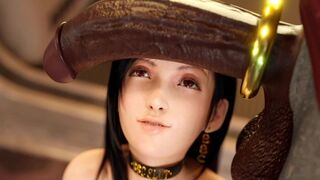 Tifa's Dark Side - a hot video with Tifa Lockhart's intense action