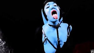 Alien Twi'lek gets trained to be a sex slave in this parody