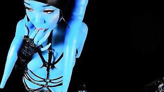 Alien Twi'lek gets trained to be a sex slave in this parody
