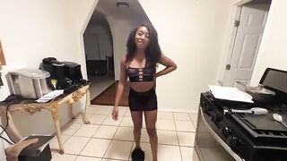 Addicted stepdaughter fucked by her stepdad on a date