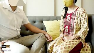 Saanvi Bahl, an 18-year-old Indian beauty, was roughly fucked by her stepfather in a hardcore scene