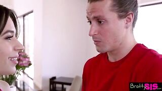 Aria Valencia confesses to stepbrother about her impulse control issues in a steamy scene