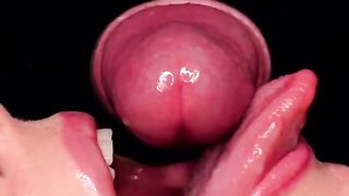 The hottest cock sucking ASMR with a slutty mouth, just for you!