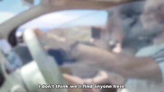 Public dick flash with stranger who then goes away