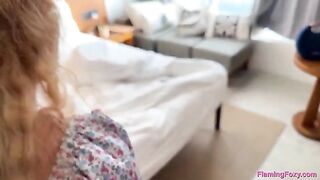 Redhead teen fucked on a private party in the seaview club hotel in California
