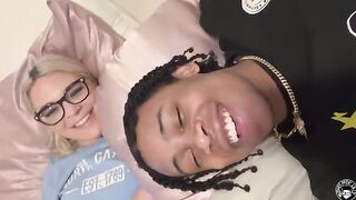 The fat ass of the PAWG gets a room with a handsome guy