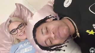 The fat ass of the PAWG gets a room with a handsome guy