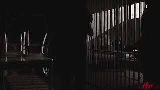 Two girls are having fun behind bars in this steamy AllHerLuv scene
