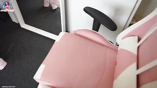 A stepsister asked her stepbrother to rate her blowjob skills while cheating