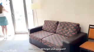 Stepson gets his cock sucked by his stepmom in a hotel room