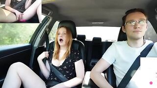 Verlonis surprises Justin with a remote-controlled toy in a steamy car scene