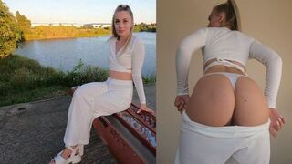Dating app wonder - Hottie gave on first date and sucked like a goddess