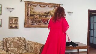 The stepmom is so boring, but in bed she's a real tiger