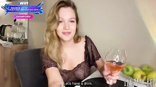 A romantic evening with a stunning e-girl, captured in intimate POV style