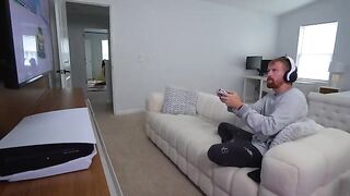 A guy hired a painter while his cheating wife was gaming with friends