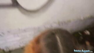 Public Agent Cheating wife Andrea Lapiedra gets fucked for cash
