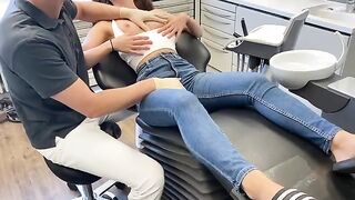 My doctor is a boob man, not a dentist!! Hot hospital roleplay action!