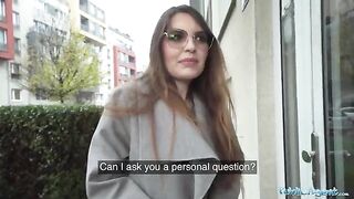 Hot babysitter Miriam More gets fucked by stranger in apartment