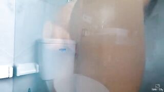 My stepsister is naughty and plays with big cocks