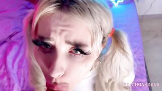 Rough sex with a step sister, showcasing intense mouth and ass action