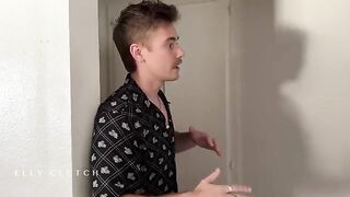 Two hot guys fucked my sister's friends on her bed in a steamy swap