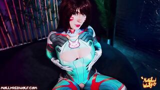 Overwatch NERF THIS ASS DVA - SweetDarling - 18 Years Old