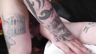 First MFM threesome with Mr.BWC for HotmessJessXXX, showcasing raw passion and intense action