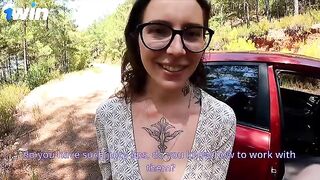 He fixed his car and got a hard dick in his ass!