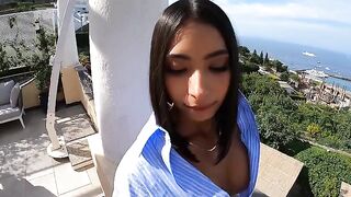 I have a surprise for you... The best double blowjob with a steamy Latina twist
