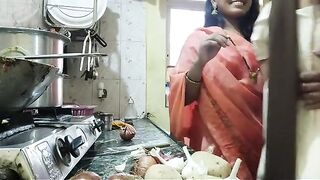 Two guys fucked the hot Indian mom with a big dick