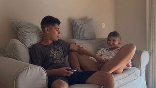 My stepsister won’t let me finish my video game unless I sleep with her first