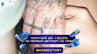 The ANAL Game. Halloween special with a hot, tattooed girl and rough action