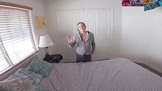 I got caught with my stepmom's panties, so I had to engage in intimate acts