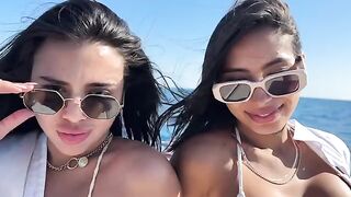 We seduced the boat captain for a delicious cumshot, featuring Daniela Antury